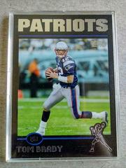 Tom Brady [Black] #275 Football Cards 2004 Topps Prices