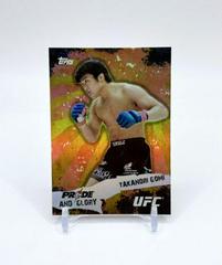 Takanori Gomi #PG-7 Ufc Cards 2010 Topps UFC Pride and Glory Prices