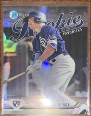 Hunter Renfroe #ROYF-11 Baseball Cards 2017 Bowman Rookie of the Year Favorites Prices
