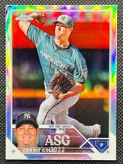 Gerrit Cole #ASGC-13 Baseball Cards 2023 Topps Chrome Update All Star Game Prices
