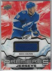 Ross Colton [Jersey] #IPA-RC Hockey Cards 2021 Upper Deck Ice Premieres Prices