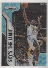 Kenneth Faried [Teal Wave Prizm] Basketball Cards 2016 Panini Prizm Sky's the Limit Prices
