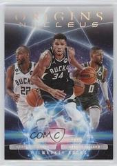 Giannis Antetokounmpo / Khris Middleton / Damian Lillard #19 Basketball Cards 2023 Panini Origins Nucleus Prices