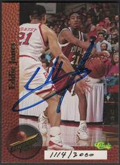 Eddie Jones Basketball Cards 1995 Classic Superior Pix Autographs Prices