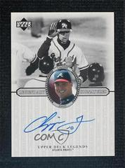 Chipper Jones Baseball Cards 2000 Upper Deck Legends Legendary Signatures Prices