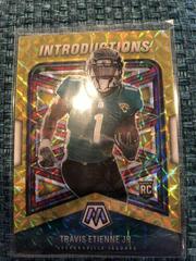 Travis Etienne Jr [Gold] Football Cards 2021 Panini Mosaic Introductions Prices