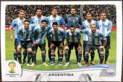 Argentina Team Soccer Cards 2014 Panini World Cup Stickers Prices