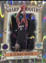Ron Holland II [RayWave] #SS-6 Basketball Cards 2023 Bowman Chrome University Sharp Shooters Prices