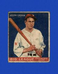 Joe Cronin #63 Baseball Cards 1933 World Wide Gum Prices