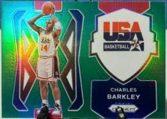 Charles Barkley [Green Prizm] #9 Basketball Cards 2021 Panini Prizm USA Prices