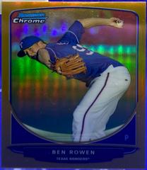 Ben Rowen [Refractor] #35 Baseball Cards 2013 Bowman Chrome Mini Prices
