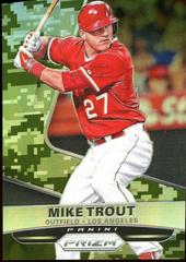 Mike Trout [Camo Prizm] #120 Baseball Cards 2015 Panini Prizm Prices