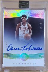 Oscar Robertson Basketball Cards 2021 Panini Eminence Autographs Prices