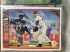 Derek Jeter [gold cup] Baseball Cards 1996 Topps Prices