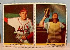 Eddie Dyer #177 Baseball Cards 1949 Eureka Sportstamps Prices
