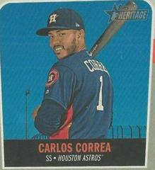 Carlos Correa #CC Baseball Cards 2019 Topps Heritage Clubhouse Collection Relics Prices