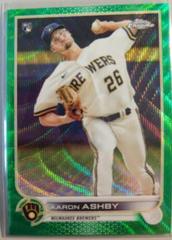 Aaron Ashby [Green] #RA-AA Baseball Cards 2022 Topps Chrome Rookie Autographs Prices