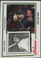 Larry Doby, Tyler Naquin #124 Baseball Cards 2016 Topps Throwback Thursday Prices