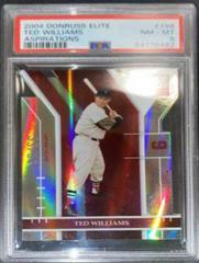 Ted Williams [Aspirations] #198 Baseball Cards 2004 Donruss Elite Prices