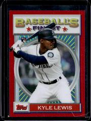 Kyle Lewis [Red Refractor] #133 Baseball Cards 2020 Topps Finest Flashbacks Prices