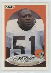 Eddie Johnson Football Cards 1990 Fleer Update Prices