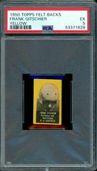 Frank Gitschier [Yellow] Football Cards 1950 Topps Felt Backs Prices