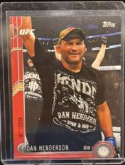 Dan Henderson [Red] Ufc Cards 2015 Topps UFC Chronicles Prices