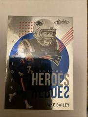 Jake Bailey Football Cards 2021 Panini Absolute Unsung Heroes Prices