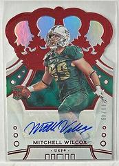 Mitchell Wilcox [Signature Red] Football Cards 2020 Panini Chronicles Draft Picks Crown Royale Prices