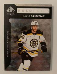 David Pastrnak Hockey Cards 2022 SP Authentic Holofoils Prices