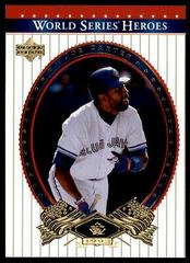 Joe Carter #6 Baseball Cards 2002 Upper Deck World Series Heroes Prices