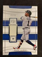 Ozzie Albies Baseball Cards 2022 Panini National Treasures Biography Materials Prices