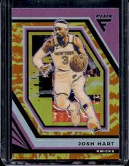 Josh Hart [Sunrise] #100 Basketball Cards 2022 Panini Flux Prices