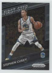Stephen Curry #4 Basketball Cards 2016 Panini Prizm First Step Prices