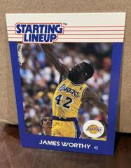 James Worthy Basketball Cards 1988 Kenner Starting LineUp Prices