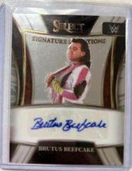 Brutus Beefcake Wrestling Cards 2022 Panini Select WWE Signature Selections Prices