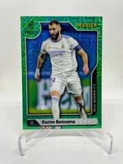 Karim Benzema [Green Mojo] #68 Soccer Cards 2021 Topps Merlin Chrome UEFA Prices