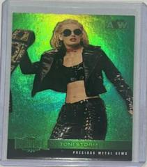 Toni Storm [Precious Metal Gems Green] #110 Wrestling Cards 2022 SkyBox Metal Universe AEW Prices