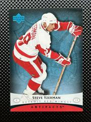 Steve Yzerman [Blue] Hockey Cards 2005 Upper Deck Artifacts Prices