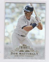 Don Mattingly #51 Baseball Cards 2013 Topps Tribute Prices