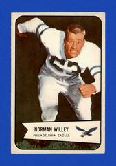 Norm Willey Football Cards 1954 Bowman Prices