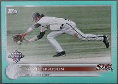 Max Ferguson [Aqua] #PD-101 Baseball Cards 2022 Topps Pro Debut Prices