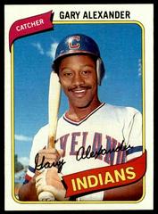 Gary Alexander #141 Baseball Cards 1980 Topps Prices