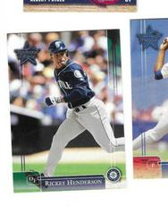 Rickey Henderson #18 Baseball Cards 2002 Leaf Rookies & Stars Prices