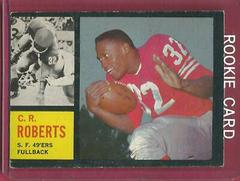 C.R. Roberts #154 Football Cards 1962 Topps Prices