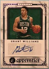 Grant Williams [Purple] Basketball Cards 2020 Panini Chronicles Apprentice Signatures Prices