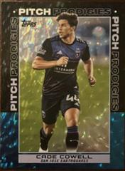 Cade Cowell [Icy Blue Foil] Soccer Cards 2021 Topps MLS Prices