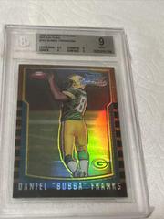 Bubba Franks [Refractor] #187 Football Cards 2000 Bowman Chrome Prices