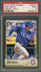 Joey Gallo [Blue Jersey Gold] #US103 Baseball Cards 2015 Topps Update Prices