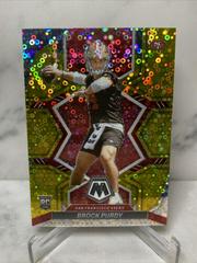 Brock Purdy [No Huddle Gold] Football Cards 2022 Panini Mosaic Prices